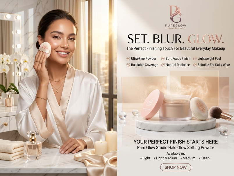 Pure Glow™ e.l.f. Halo Glow Setting Powder