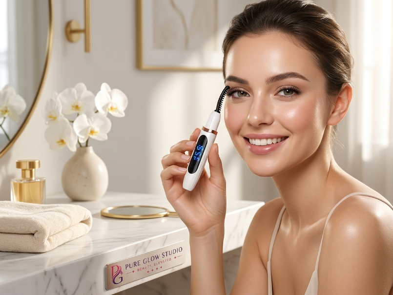 Pure Glow™ Rechargeable Heated Eyelash Curler Pen