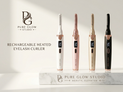 Pure Glow™ Rechargeable Heated Eyelash Curler Pen