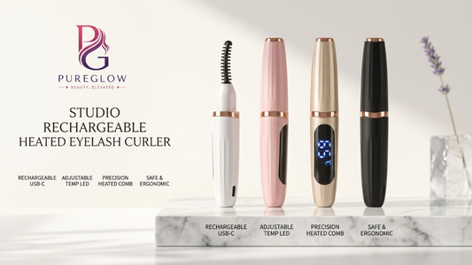 Pure Glow™ Rechargeable Heated Eyelash Curler Pen