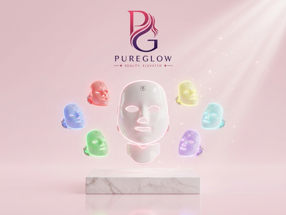 Pure Glow™ 7-Color LED Face & Neck Mask