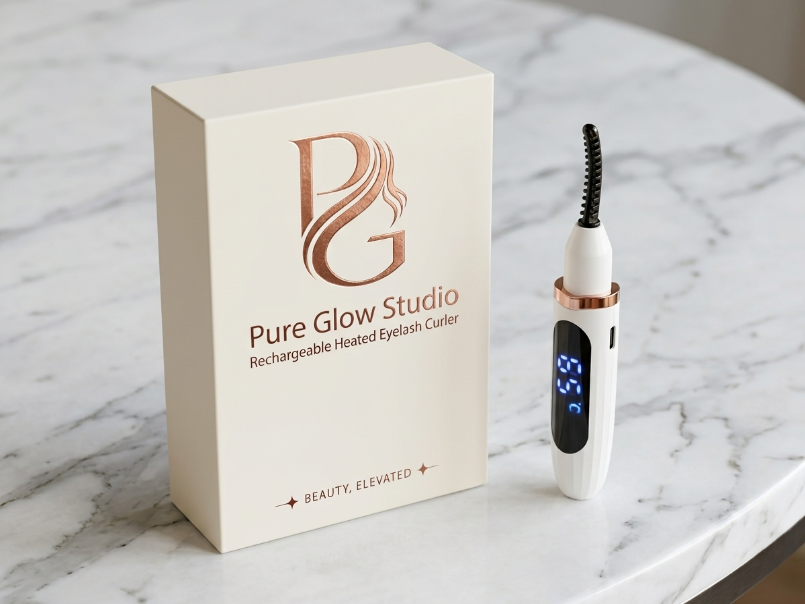 Pure Glow™ Rechargeable Heated Eyelash Curler Pen