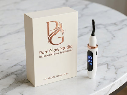 Pure Glow™ Rechargeable Heated Eyelash Curler Pen
