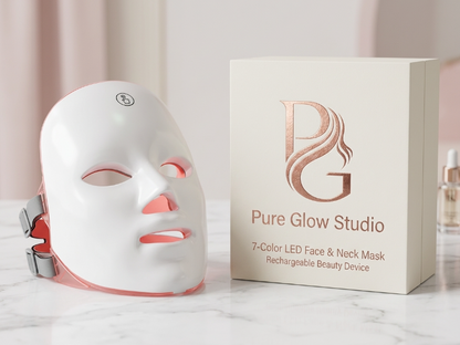 Pure Glow™ 7-Color LED Face & Neck Mask