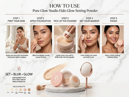 Pure Glow™ e.l.f. Halo Glow Setting Powder