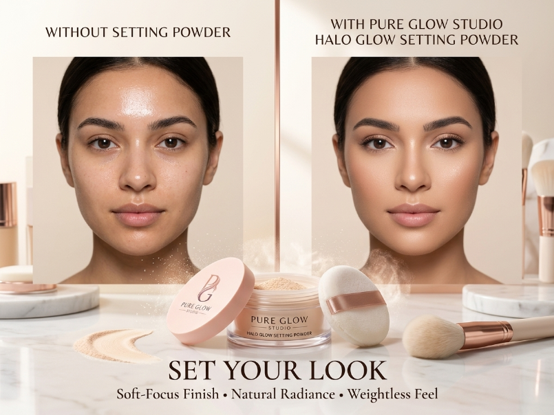 Pure Glow™ e.l.f. Halo Glow Setting Powder