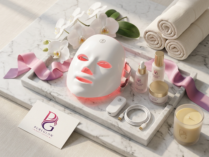 Pure Glow™ 7-Color LED Face & Neck Mask