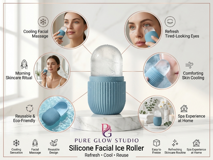 Pure Glow™ Silicone Facial Ice Roller